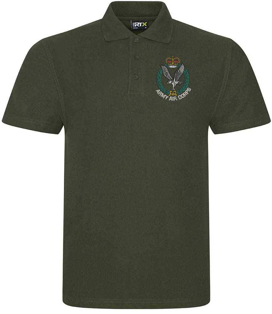 Army Air Corps Clothing,Army Air Corps Merchandise, Army Air Corps Veterans Clothing,Army Air Corps Polo Shirt Black