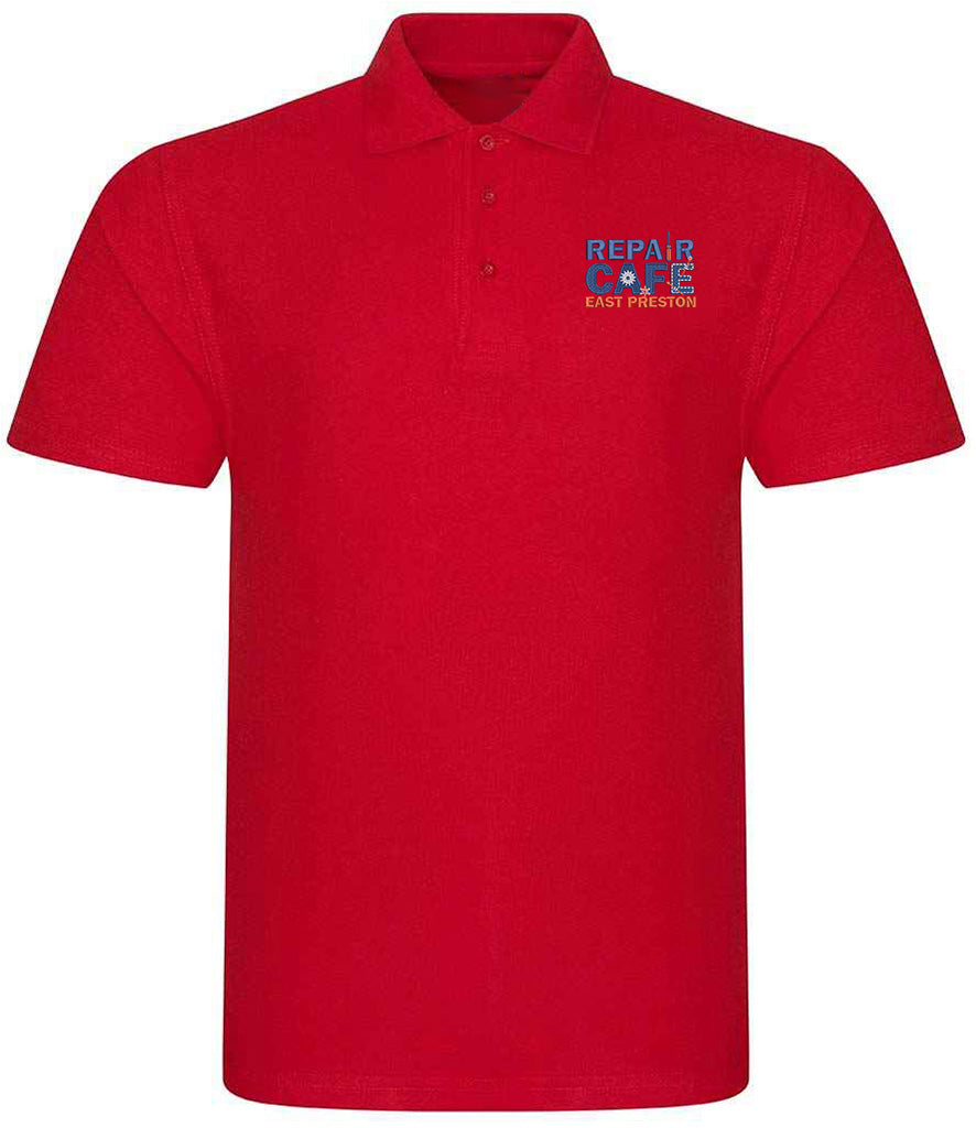 Repair Cafe East Preston Emroidered Polo Shirt
