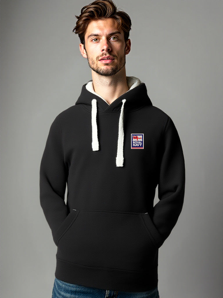 Royal Navy Hoodie|Ultra Premium Hoodie with Embroidered Royal Navy Logo