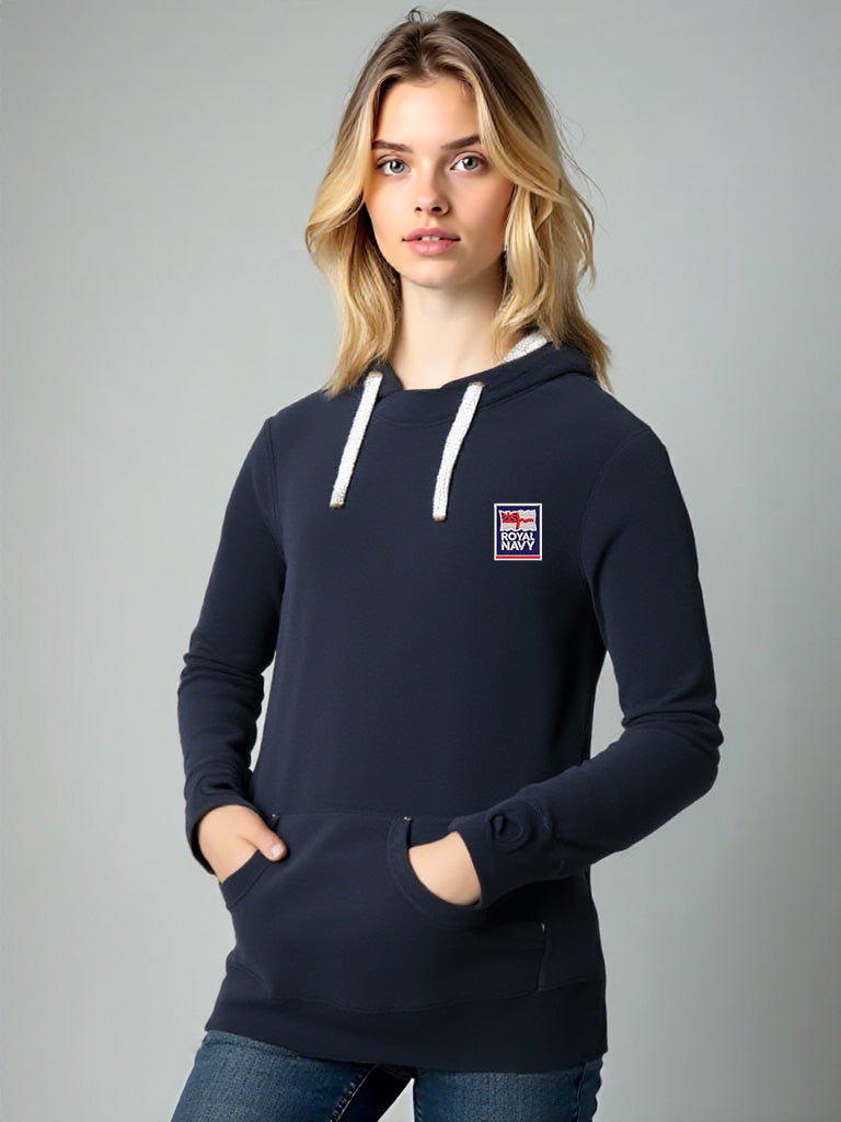 Royal Navy Hoodie|Ultra Premium Hoodie with Embroidered Royal Navy Logo