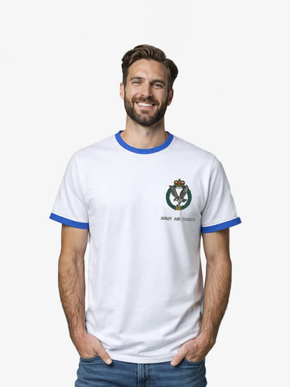 Army Air Corps Contrast Ringer T-Shirt