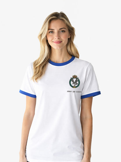 Army Air Corps Contrast Ringer T-Shirt