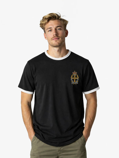 Queen Alexandra's Royal Army Nursing Corps Contrast Ringer T-Shirt