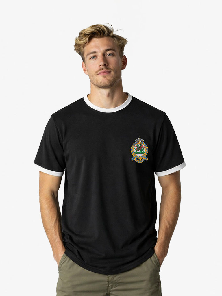 Queens Regiment Contrast Ringer T-Shirt