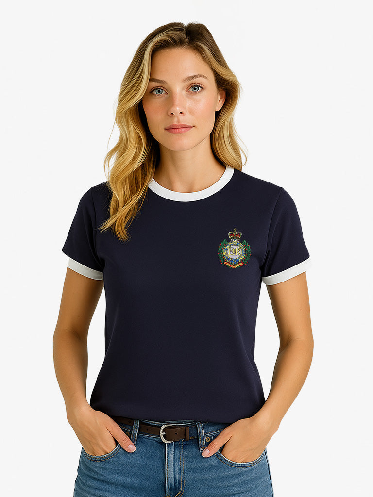 Royal Engineers  Contrast Ringer T-Shirt