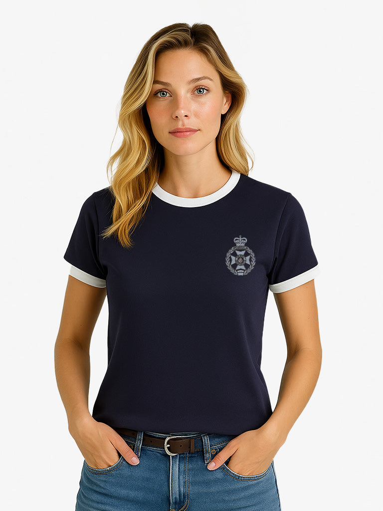 Royal Green Jackets  Contrast Ringer T-Shirt