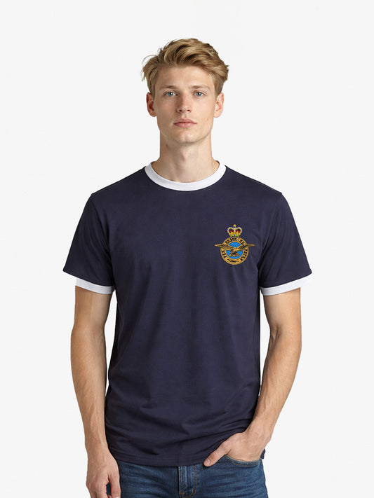 Royal Air Force Contrast Ringer T-Shirt