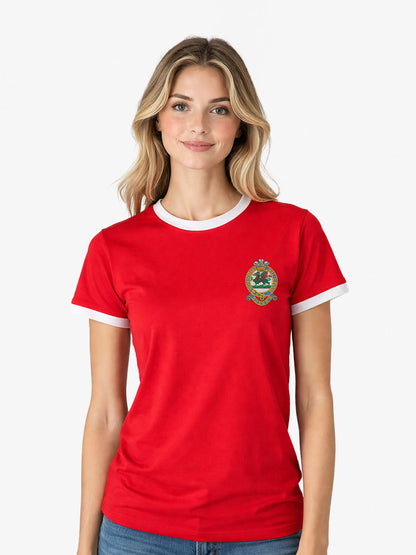 Queens Regiment Contrast Ringer T-Shirt