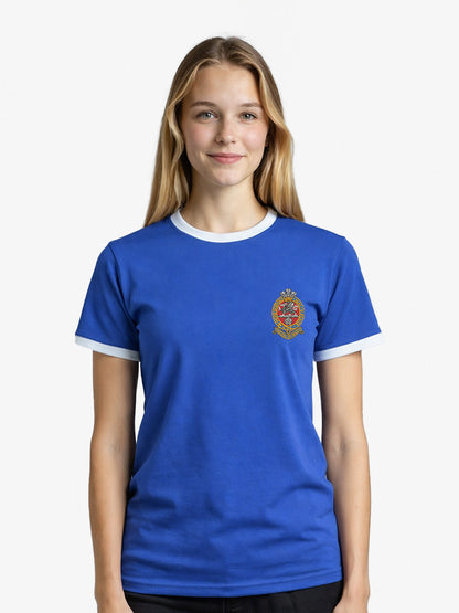 The Princess of Wales's Royal Regiment Contrast Ringer T-Shirt
