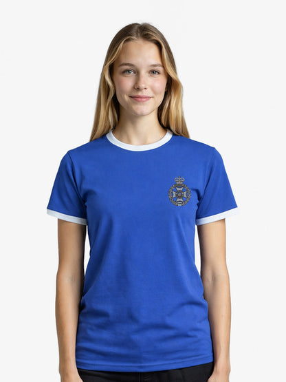 Royal Green Jackets  Contrast Ringer T-Shirt