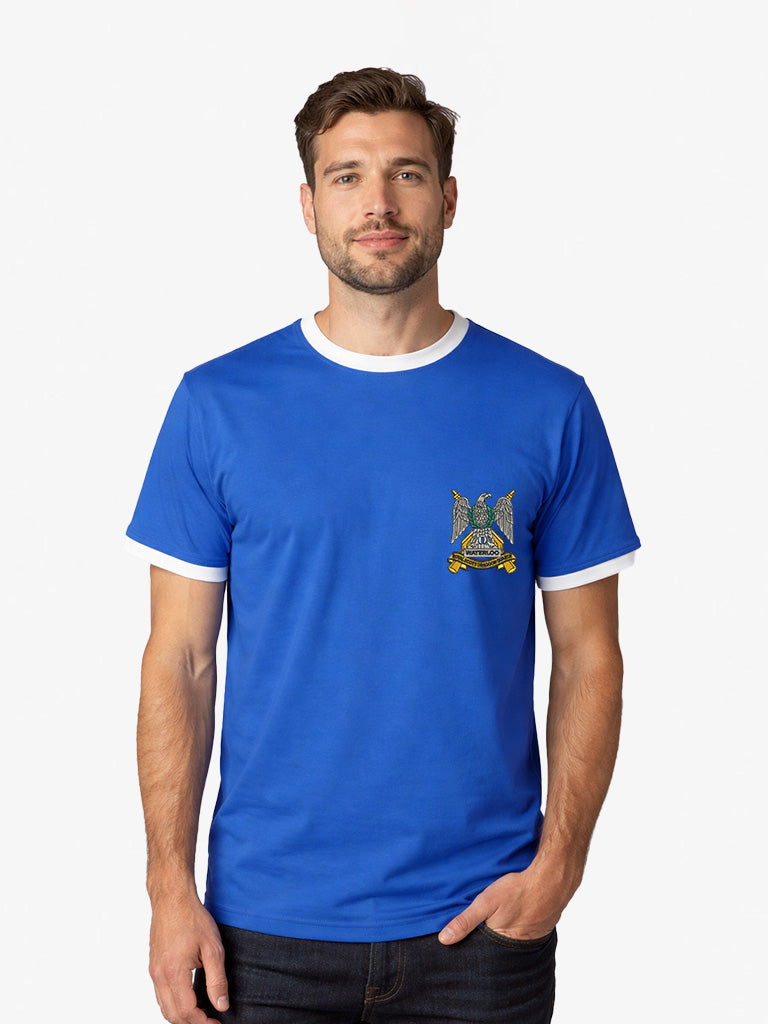 Royal Scots Dragoon Guards  Contrast Ringer T-Shirt