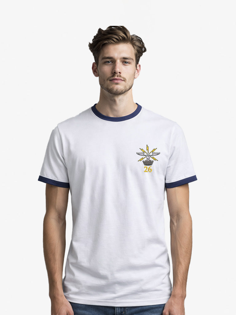 26 Armoured Engineer Squadron  Contrast Ringer T-Shirt