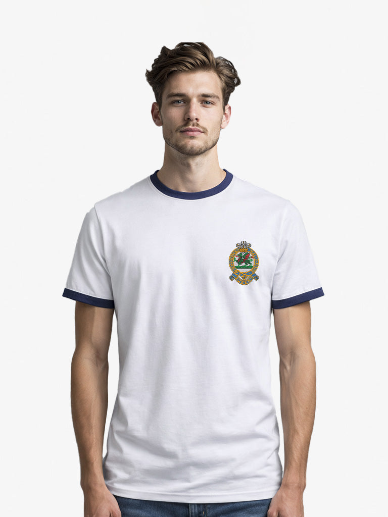 Queens Regiment Contrast Ringer T-Shirt