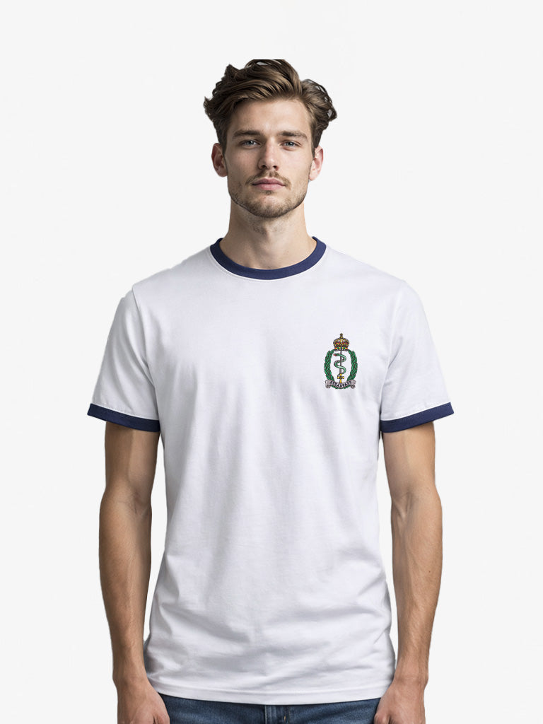 Royal Army Medical Service  Contrast Ringer T-Shirt