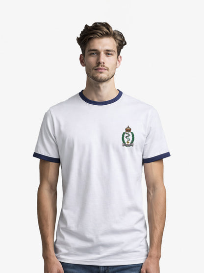 Royal Army Medical Service  Contrast Ringer T-Shirt