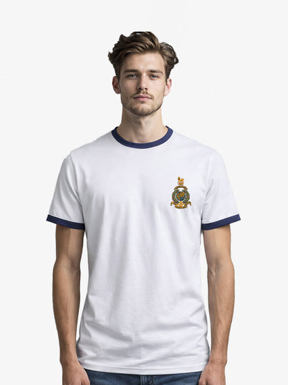 Royal Marines Contrast Ringer T-Shirt