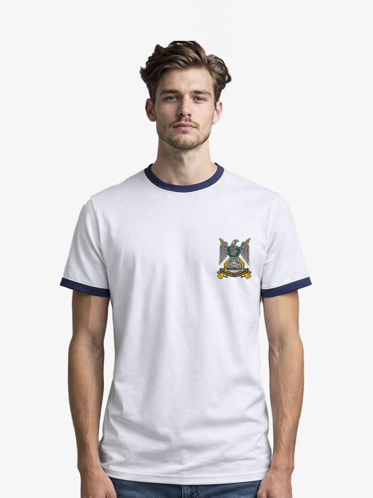 Royal Scots Dragoon Guards  Contrast Ringer T-Shirt