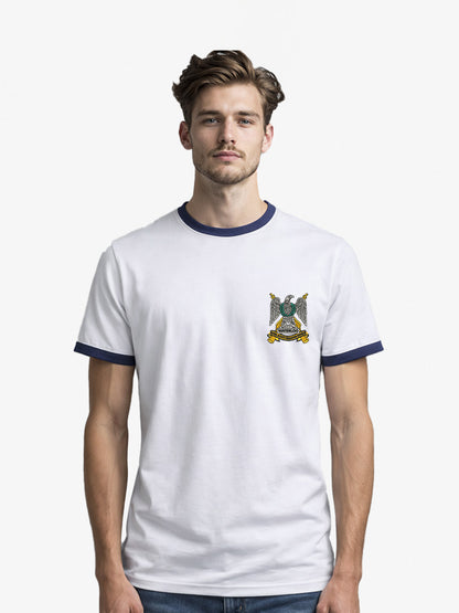 Royal Scots Dragoon Guards  Contrast Ringer T-Shirt