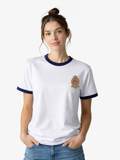 The Princess of Wales's Royal Regiment Contrast Ringer T-Shirt