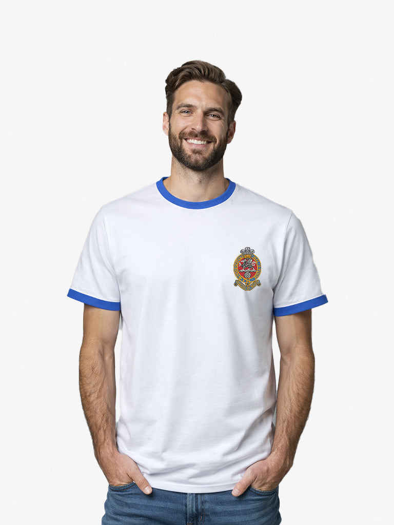 The Princess of Wales's Royal Regiment Contrast Ringer T-Shirt
