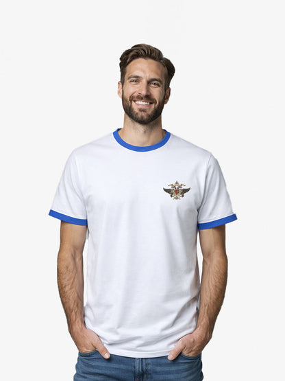 1st Queens Dragoon Guards Contrast Ringer T-Shirt