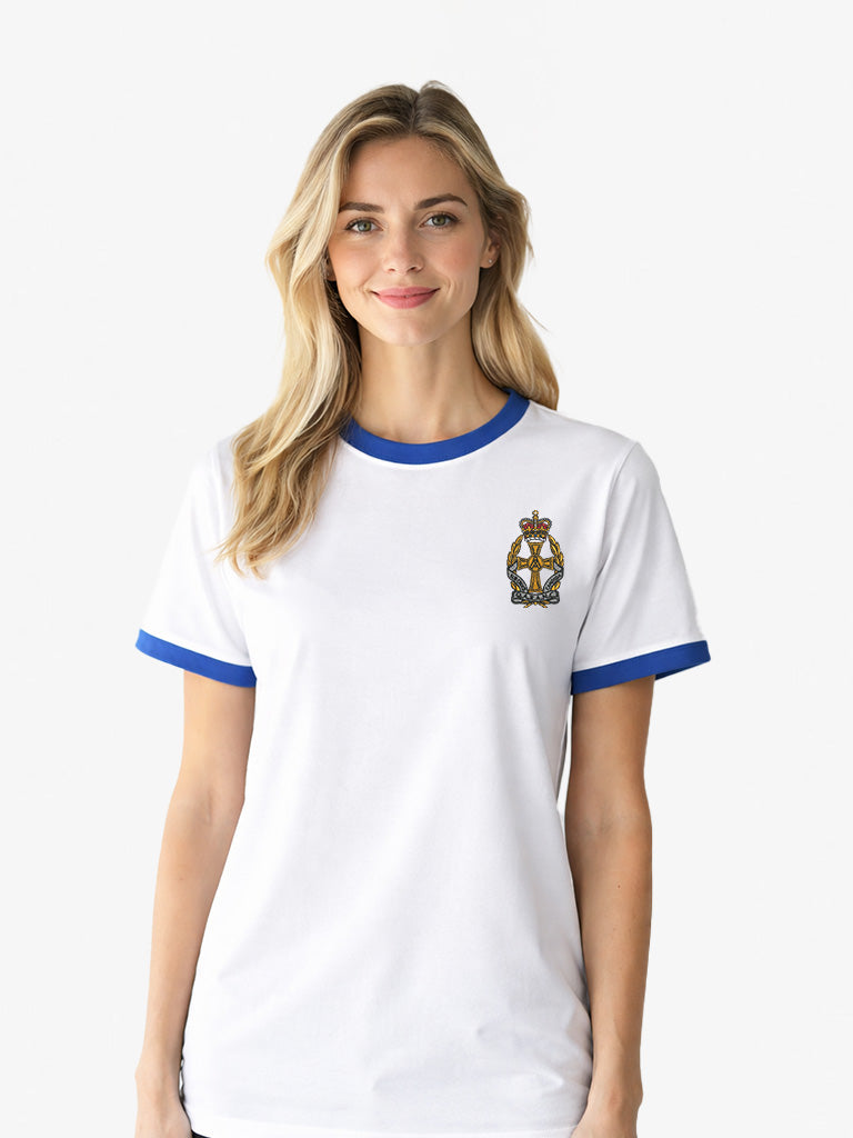 Queen Alexandra's Royal Army Nursing Corps Contrast Ringer T-Shirt