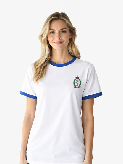 Royal Army Medical Service  Contrast Ringer T-Shirt