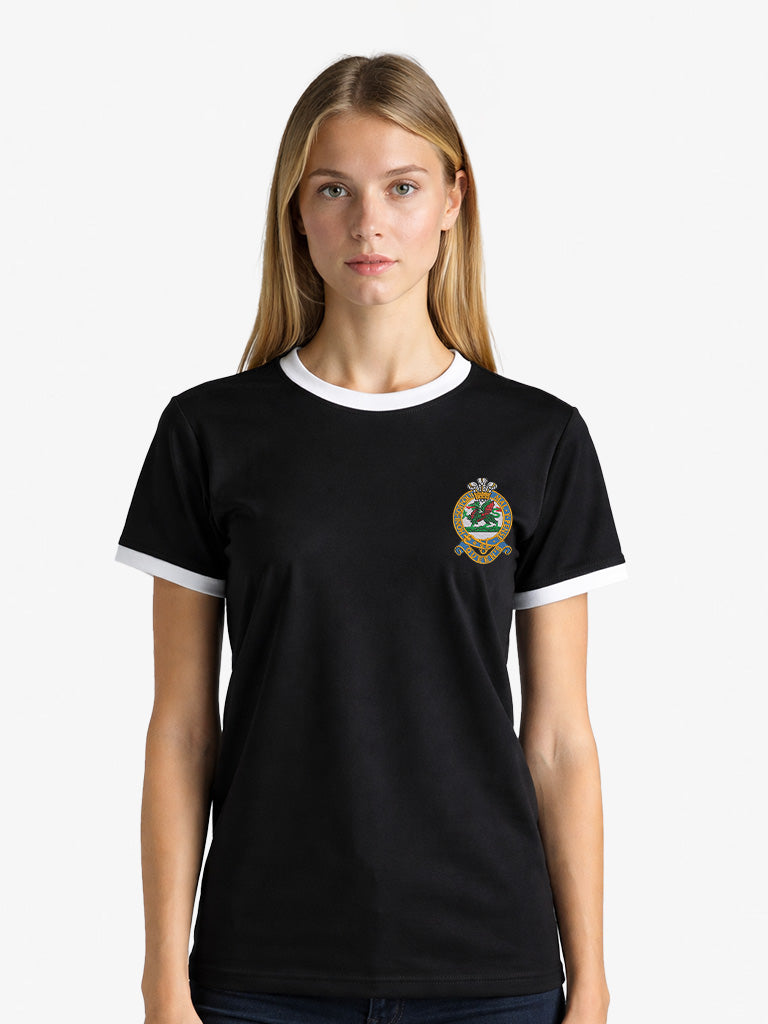 Queens Regiment Contrast Ringer T-Shirt