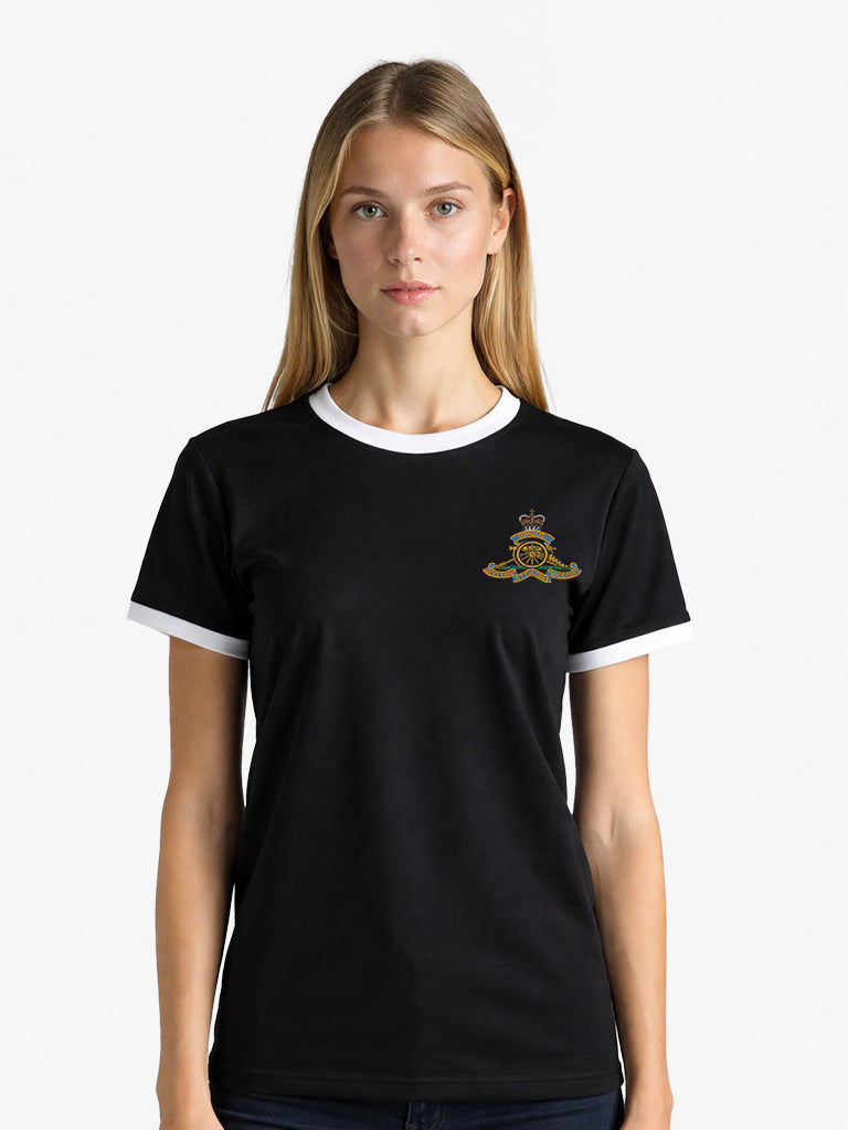 Royal Artillery  Contrast Ringer T-Shirt