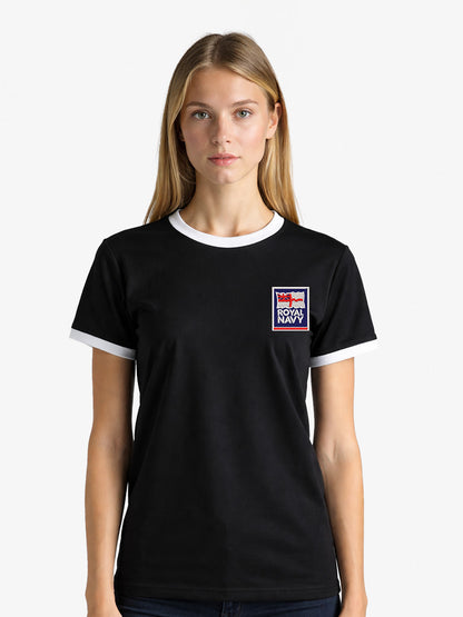 Royal Navy Contrast Ringer T-Shirt