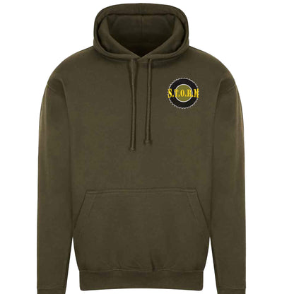 STORM EMBROIDERED HOODIE Airforce Blue S