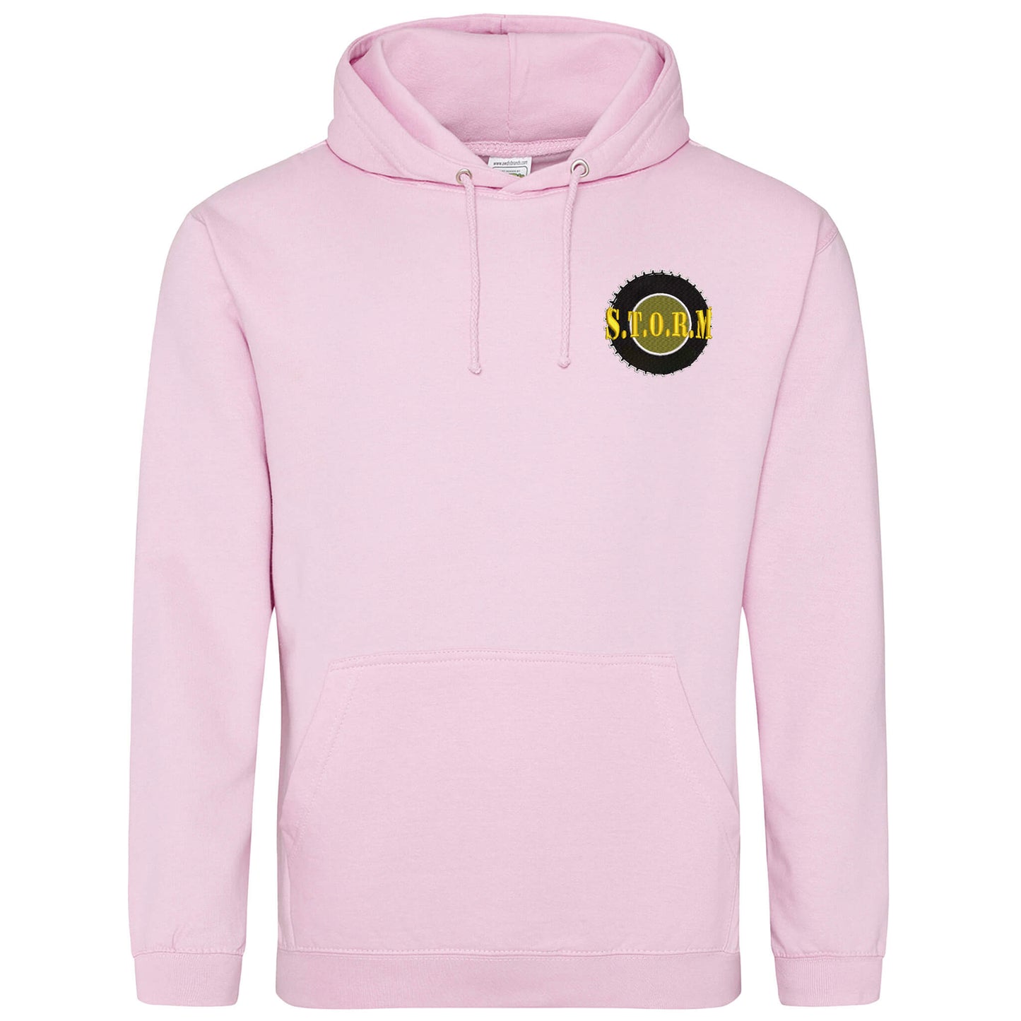 STORM EMBROIDERED HOODIE Orange S