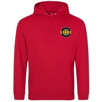 STORM EMBROIDERED HOODIE Navy M