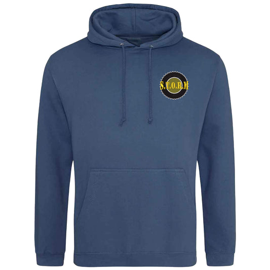 STORM EMBROIDERED HOODIE Navy S