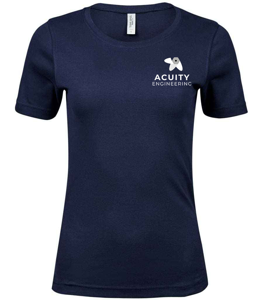 Acuity Engineering 100% Organic Cotton T Shirts (Female Fitted Fit)
