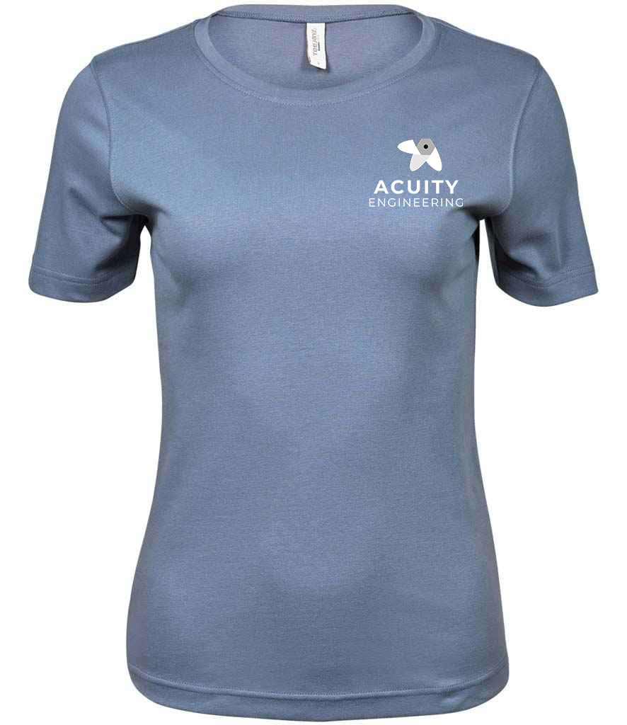 Acuity Engineering 100% Organic Cotton T Shirts (Female Fitted Fit)