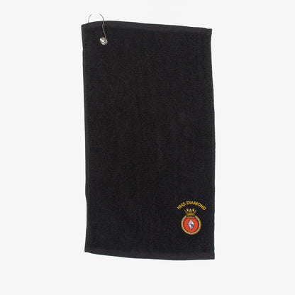 HMS Diamond Wash Luxury Golf Towel