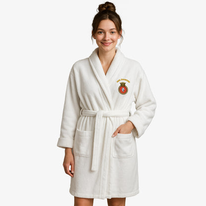 HMS Diamond Kimono Towelling Robe-