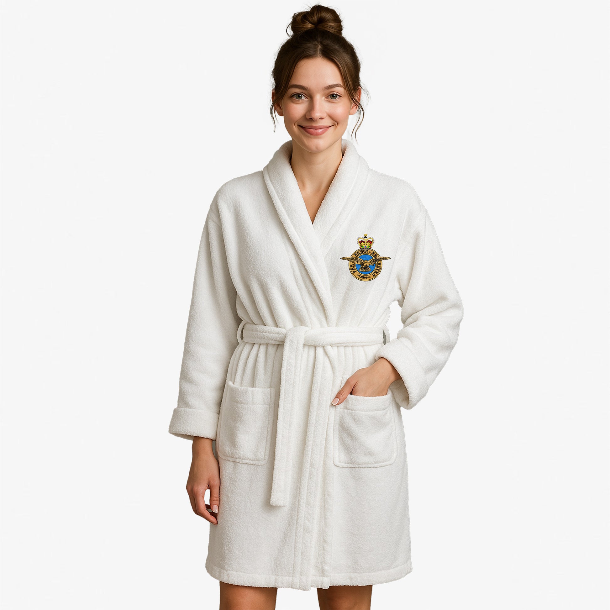 Royal Air Force Luxury Kimono Towelling Robe-