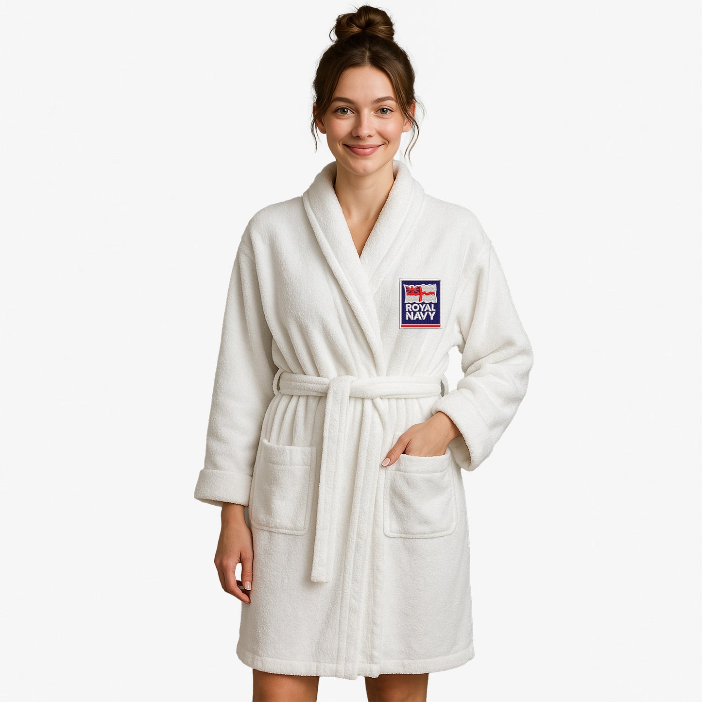 Royal Navy Luxury Kimono Towelling Robe-