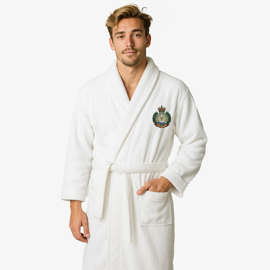 Royal Engineers Luxury Kimono Towelling Robe