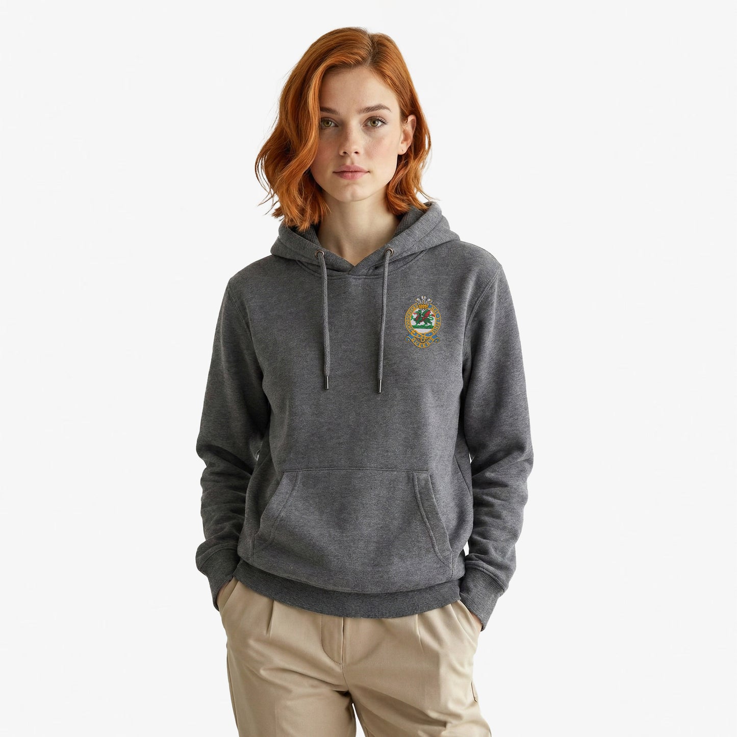Queens Regiment Ultra Premium Embroidered Hoodie