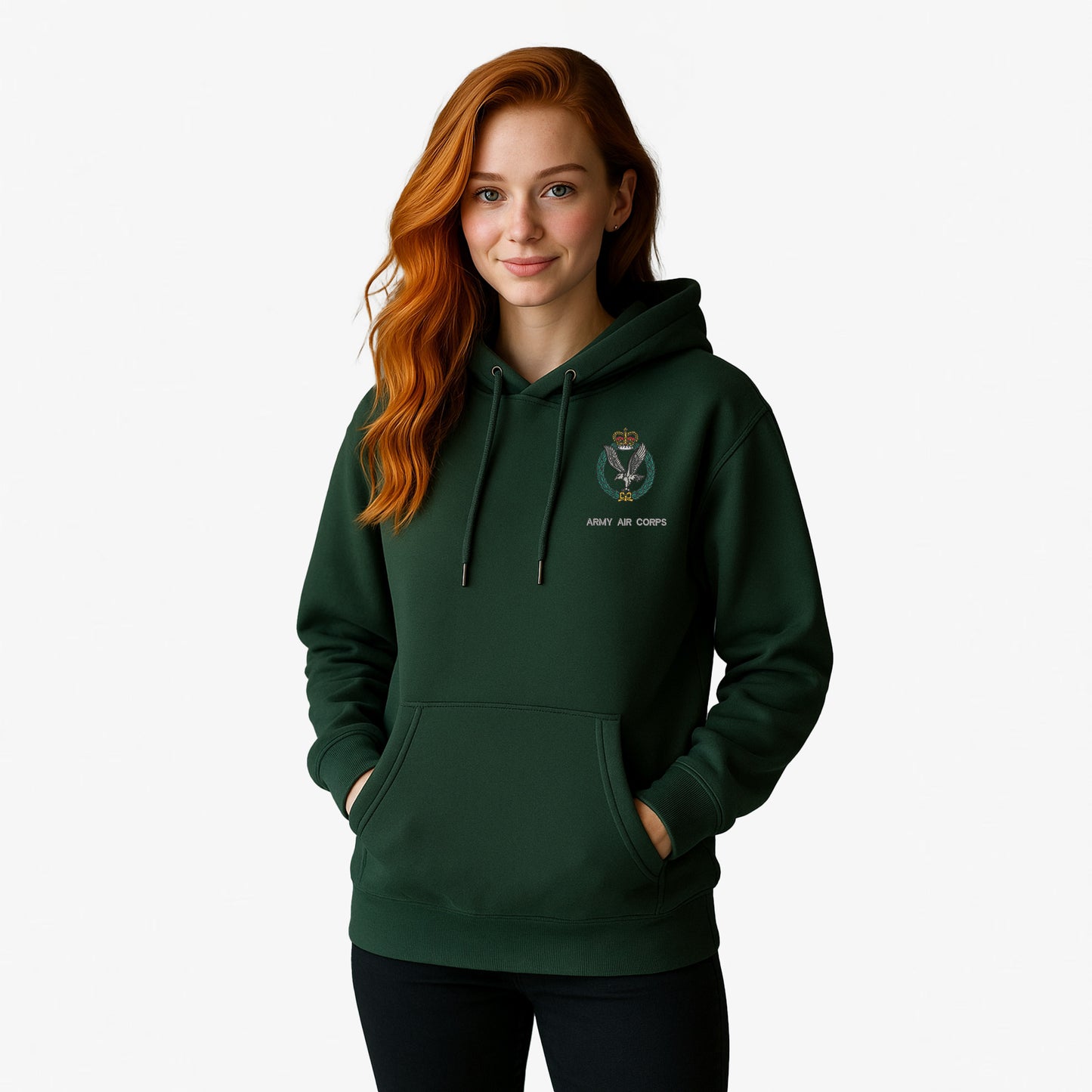 Army Air Corps Ultra Premium Embroidered Hoodie