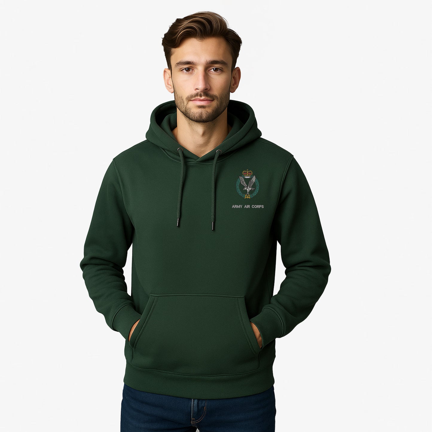 Army Air Corps Ultra Premium Embroidered Hoodie