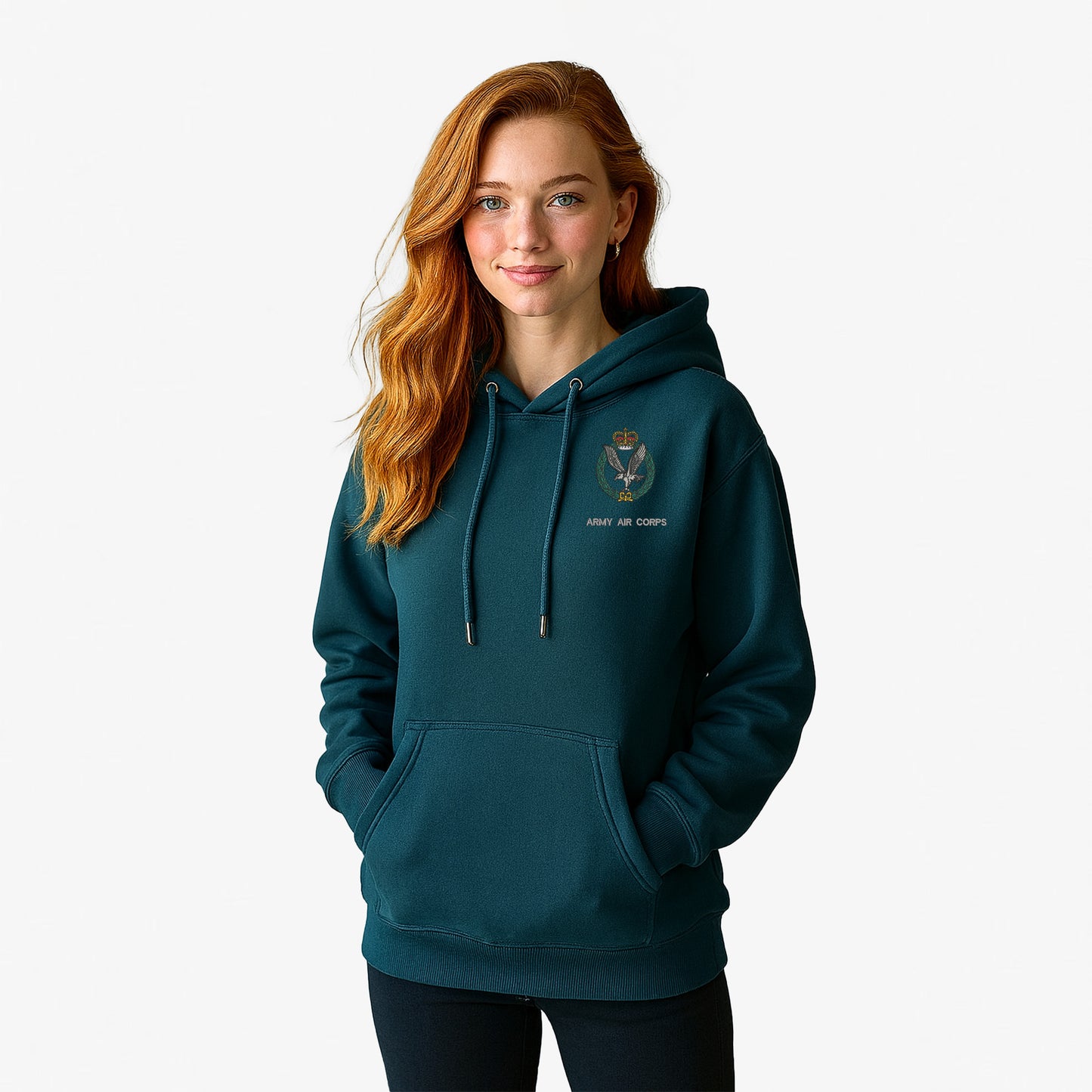 Army Air Corps Ultra Premium Embroidered Hoodie
