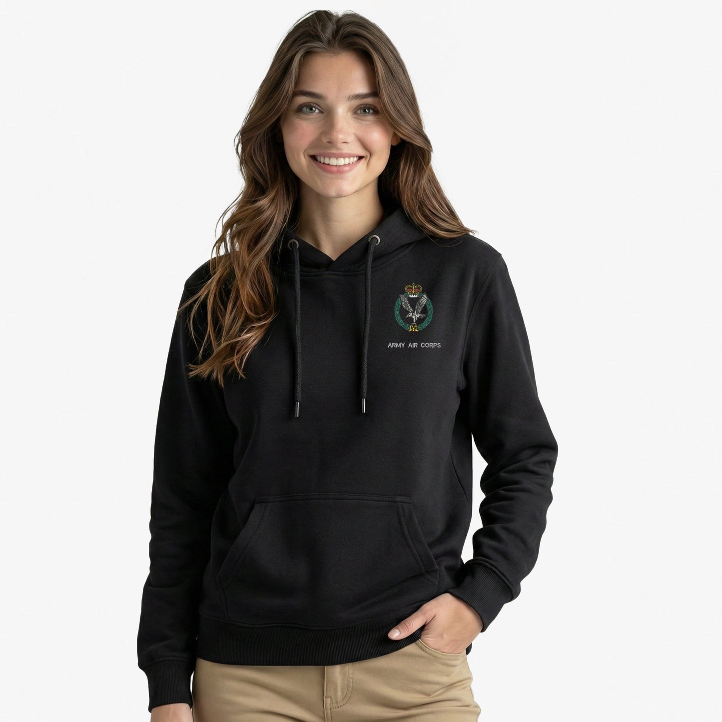 Army Air Corps Ultra Premium Embroidered Hoodie