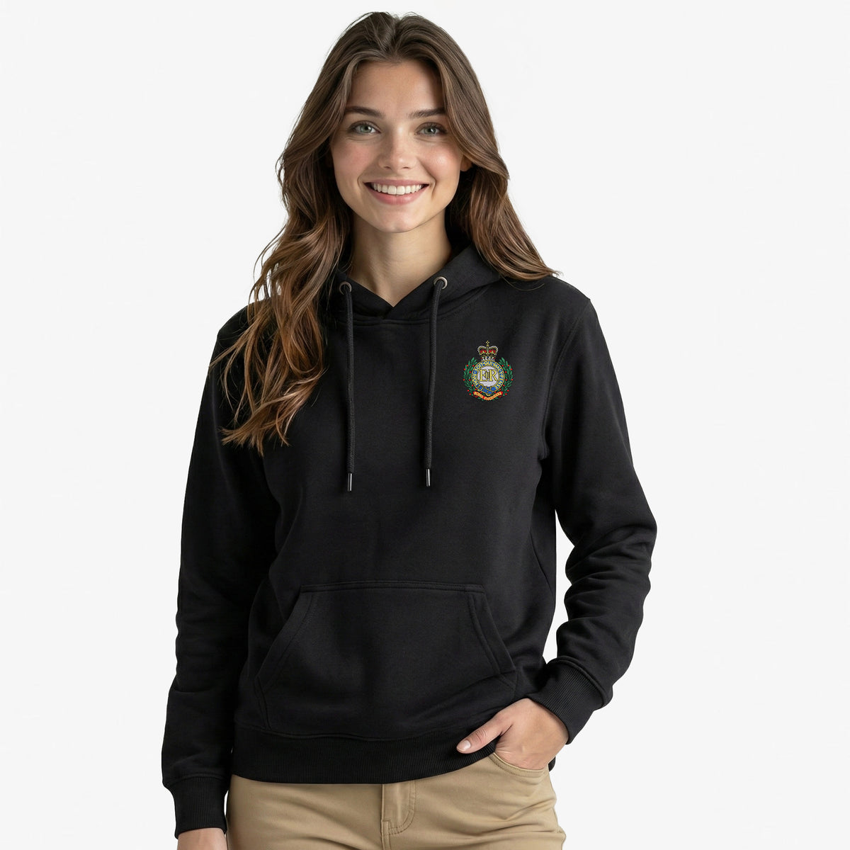 Royal Engineers Ultra Premium Embroidered Hoodie