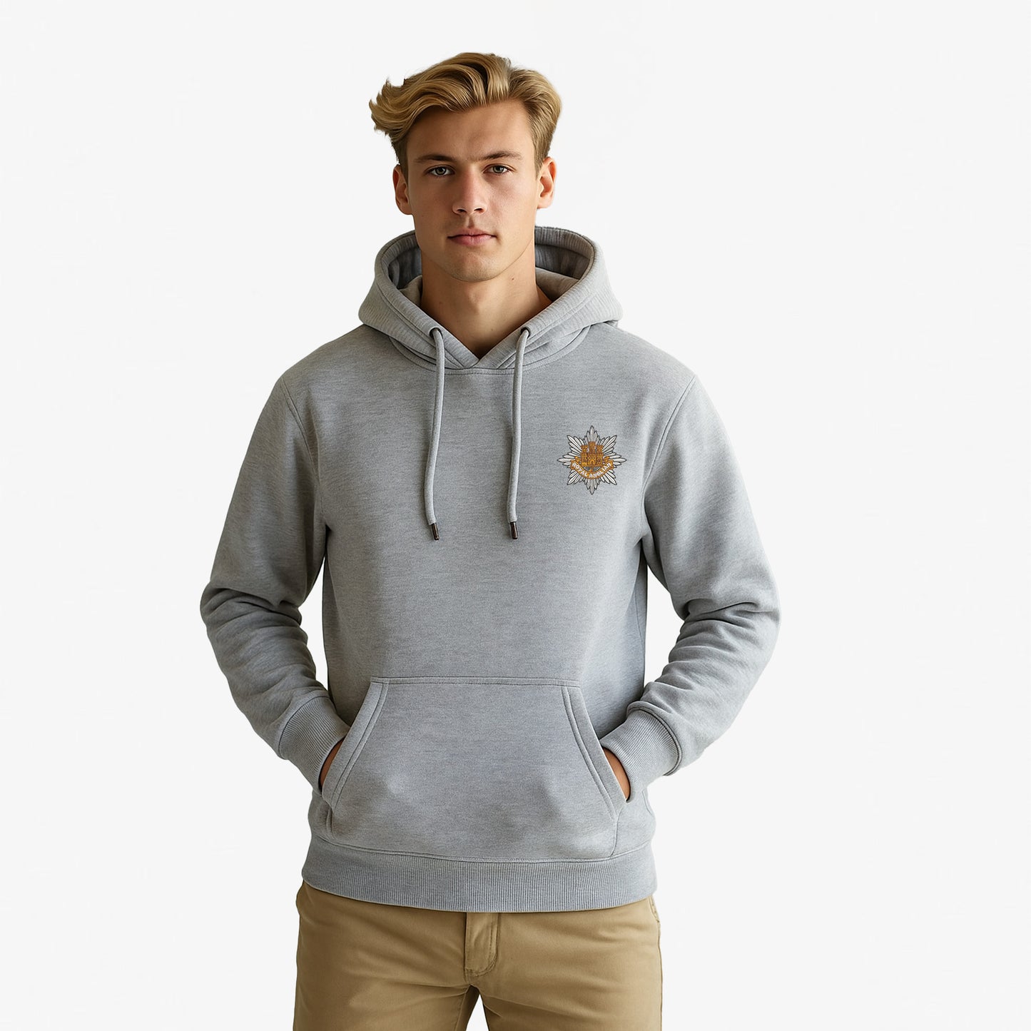 Royal Anglian Regiment Ultra Premium Embroidered Hoodie