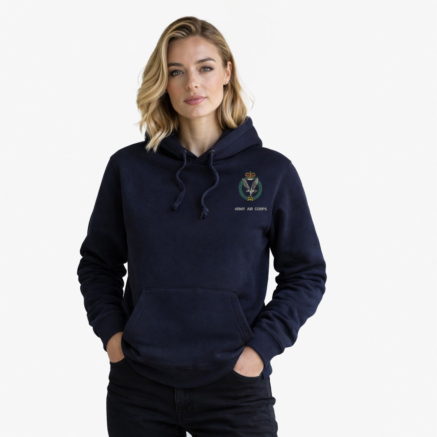 Army Air Corps Premium Embroidered Hoodie