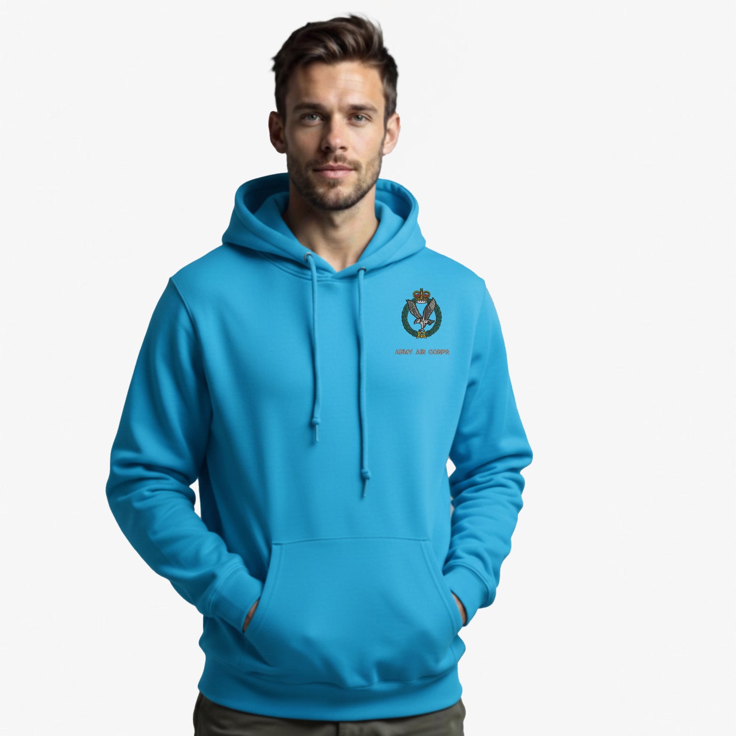 Army Air Corps Premium Embroidered Hoodie